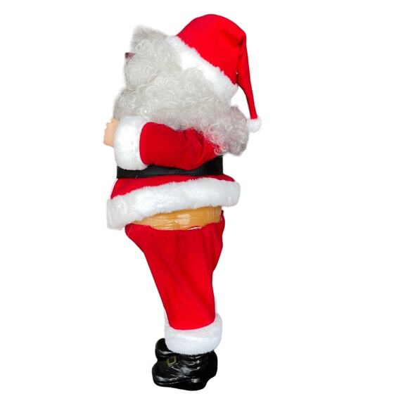 Vintage Telco Christmas Motionettes Santa Claus w/ Bell 1980s Animated READ - Picture 5 of 16